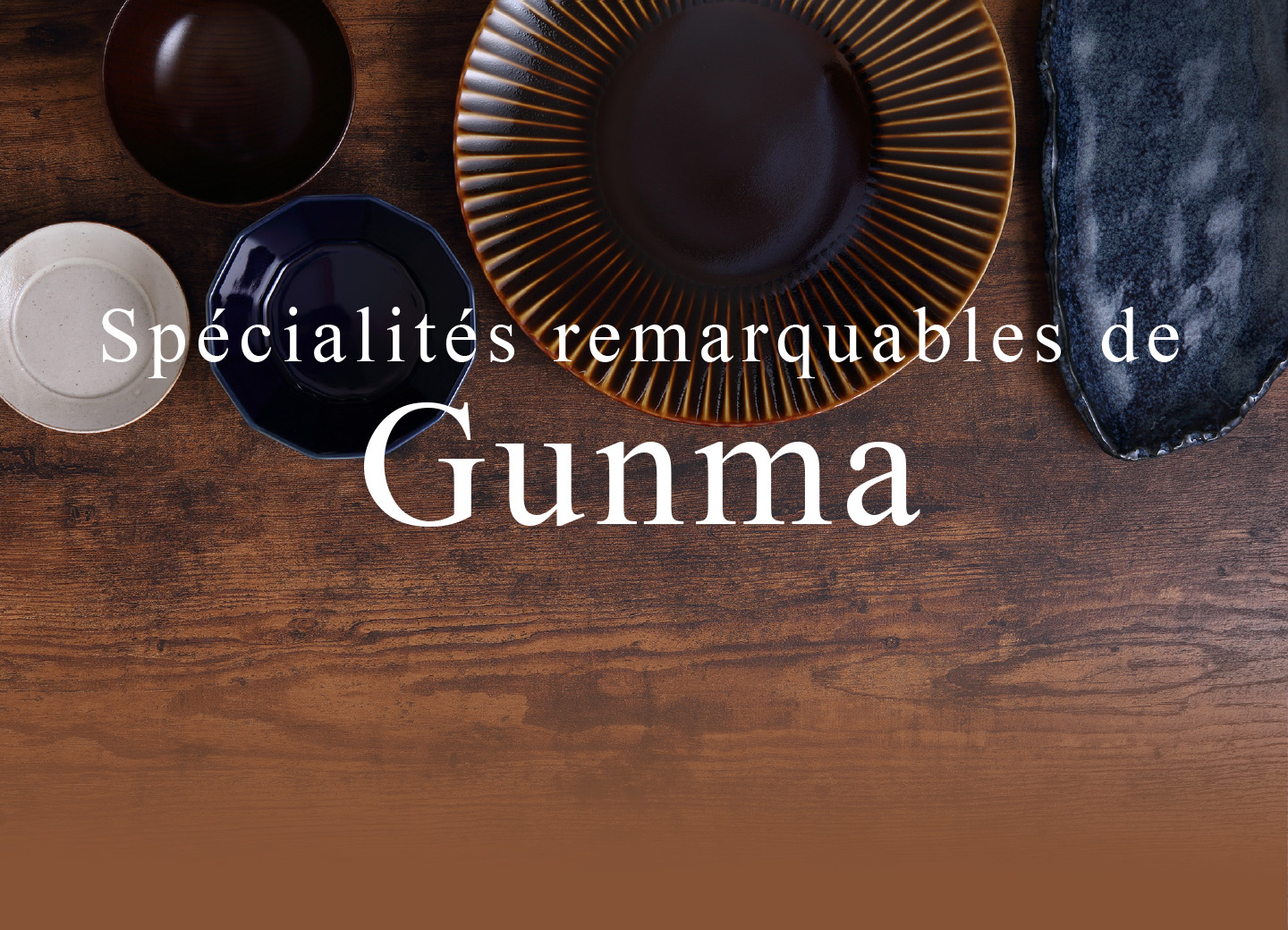 Liste des spécialités remarquables de Gunma